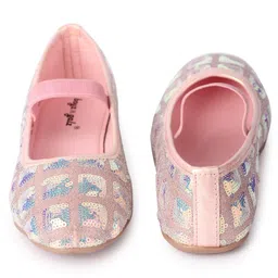 boyz n galz Sequin Embellished Ballerinas - Pink image 5