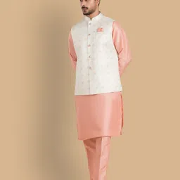 trends of ethnic Embroidered Men Waistcoat image 3