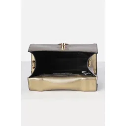 Allen Solly Women Gold Casual Sling Bag With Detachable Strap image 5