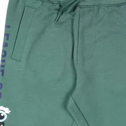 PLUM TREE Boys Pure Cotton Mid-Rise Regular Fit Joggers image 2