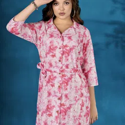 Anouk Floral Printed Shirt Dress-picture-22