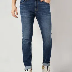 celio celio* Blue Slim Fit Lightly Washed Jeans-picture-24