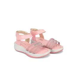 STEFENS Girls Open Toe Ankle Loop Comfort Heels Sandals image 2