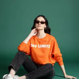 DressBerry Printed Crop Sweatshirt image 5