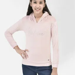 Crimsoune Club Kids Light Pink Embellished Full Sleeves Sweatshirt-image-78