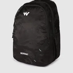 Wildcraft Unisex Black Solid Bravo1 Jacq Backpack image 2