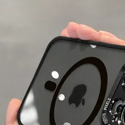 Luxury Kase iPhone 14 Pro Max Magnetic Clear Shockproof Back Case Mobile Accessories image 2