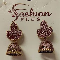 MUNMUN'S Floral Jhumkas Earrings image 1