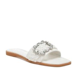 London Rag Women's White Casual Sandals-picture-46