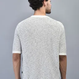 Woods Men Striped Pockets T-shirt image 5