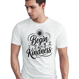 Seekbuylove Men Bio Finish Typography Printed Pure Cotton T-shirt-picture-14