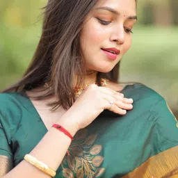 ELITE WEAVES Woven Design Zari Banarasi Saree image 3