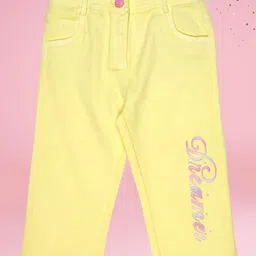 CUTECUMBER Girls Relaxed Fit Mid-Rise Stretchable Jeans-picture-20