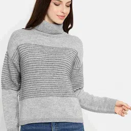 Madame Women Ribbed Pullover-image-87