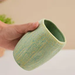 MARKET99 Unisex Textured Ceramic Soap Dispenser Tooth Brush Holder Bathroom Accessories image 5