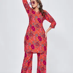 Moda Rapido Women Viscose Rayon Co-Ords image 4