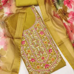 SYS Brand - Shop Your Style Embroidered Unstitched Dress Material image 3