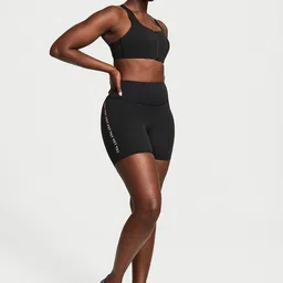 Victoria's Secret Women Skinny Fit High-Rise Slip On Shorts-image-34