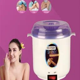 OZOMAX Shiny Wax Heater - Luminous Finish With Rapid Wax Melting- 350 g- White image 4