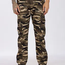 24 Street Men Camouflage Printed Trousers-picture-38