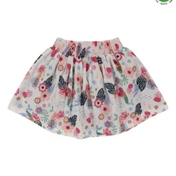 lilly + sid Lilly & Sid Knee Length Skirt Floral Print - Multicolor-picture-28