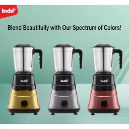 Indo Club Neo 3X Series 500 W Mixer Grinder with 3 Jars image 5