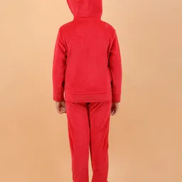 BAESD Girls Hooded Mid-Rise Tracksuits image 4