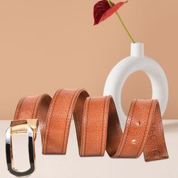Sassora Men Textured Leather Belt-picture-3