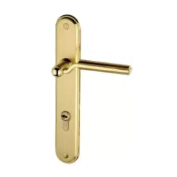 Bonus Premier 65 mm Brass Matt Antique Finish Round Mortice Lock Set-image-63