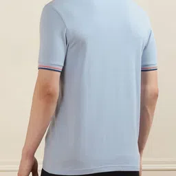 Fred Perry Men Polo Collar Applique T-shirt image 3