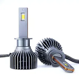 AllExtreme H1 LED Headlight Bulb Headlights Bulbs 12 V, for SUVs, Trucks, Sedans, White, Pack of 2 image 2