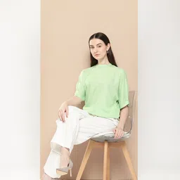 her by invictus Extended Sleeves Embellished Detail Top image 4