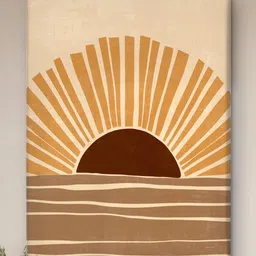 SAF Brown Canvas Other Wall Paintings image 4