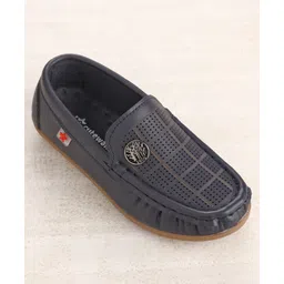 Cute Walk by Babyhug Slip On Loafers - Blue image 3