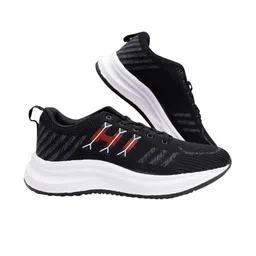 FEET FIRST Men Black Textured Leather Sneakers-image-69