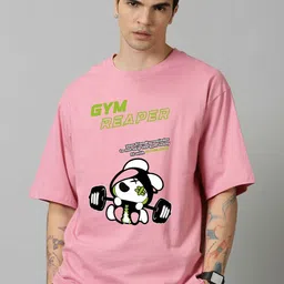 TEEFOX Men Typography Printed Drop-Shoulder Sleeves T-shirt-picture-31