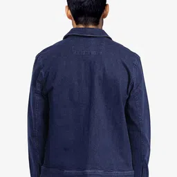 RARE RABBIT Men Denim Jacket with Embroidered image 5