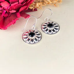Zhupuk Floral Drop Earrings image 1