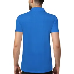 BEYOU FASHION Men Printed Polo Collar T-shirt image 3