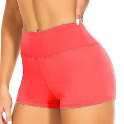 ORLIZEA Pack of 2 Women High-Rise Cotton Blend Boy Shorts image 3