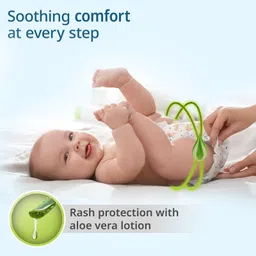 luv lap Luvlap Diapers Pants with Aloe Vera Lotion Medium  (MD)  - 72 Pieces image 4