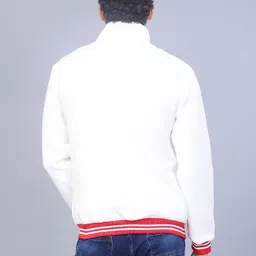 V-Mart Men Typography Bomber Jacket image 2