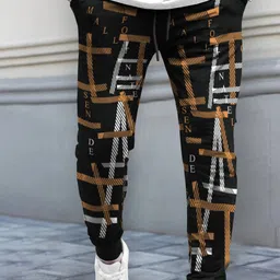 TRIPR Men Abstract Printed Track Pants-picture-13
