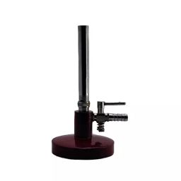 GENERIC Nickel Plated Brass Tube Bunsen-Heavy Base with Stopcock Red for LPG/Butane Gas, bbwst-1-picture-34