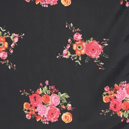 Krunal Raiyani Women Floral Printed Maxi Dress with a Belt image 2