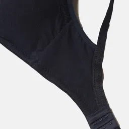 Inner Sense Pack Of 2 Navy Blue Solid Non-Wired Sustainable Maternity Bra IMBC001B_1B image 4