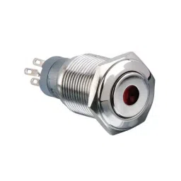 ARCOLECTRIC (BULGIN LIMITED) Illuminated Push Button Switch Latching Panel Mount 16.2 mm Cutout DPDT Green LED 250V, MP0045/1E2GN012S-picture-24