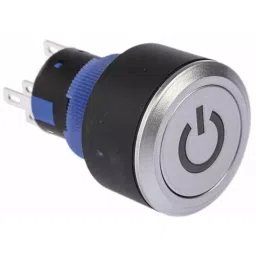 RS PRO Illuminated Push Button Switch Momentary 22.2 mm Cutout SPDT Red LED 250 V AC, 1758979-picture-40