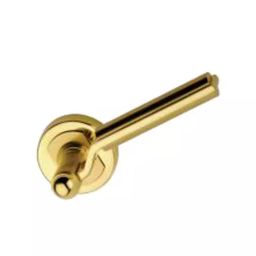 Bonus Premier 75 mm Brass Brushed Steel Finish Round Rose Mortice Lock Set-picture-47