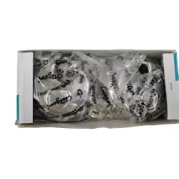 GENERIC Citizen 90 mm Stainless Steel Silver 3 Key Sets Disk Padlocks, VE#00061 (Pack 2 Piece) image 2